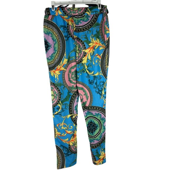 Colorful Patterned Womens Legging Pants Medium Size - Picture 3 of 6